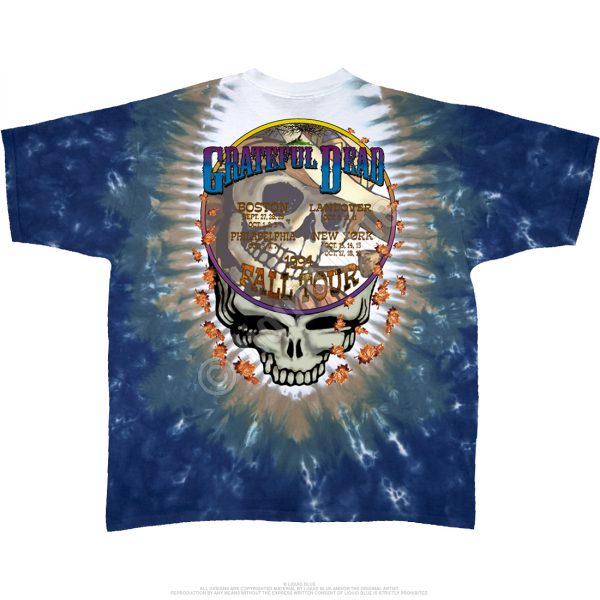 Grateful Dead Banjo Tie Dye T-Shirt-3437