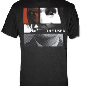 The Used Collage Face T-Shirt-0