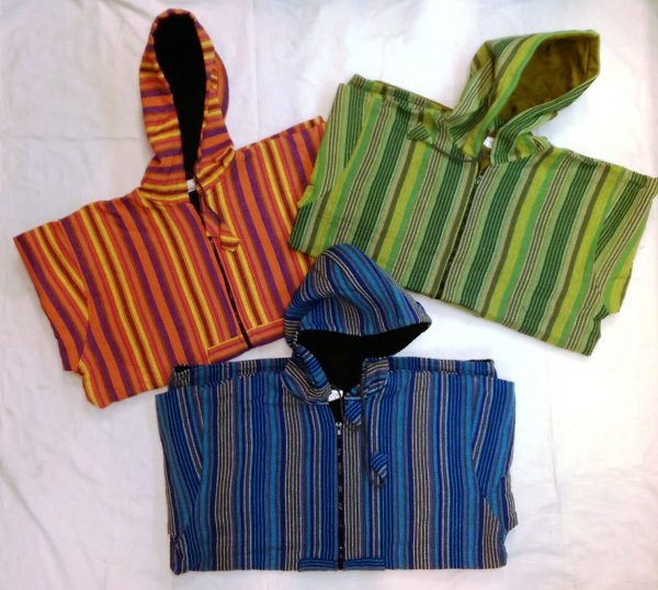 Gheri Cotton Baja Jacket With Fleece Lining
