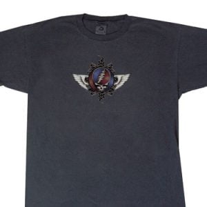 Grateful Dead Flying Stealie Steal Your Face T-Shirt TS-948