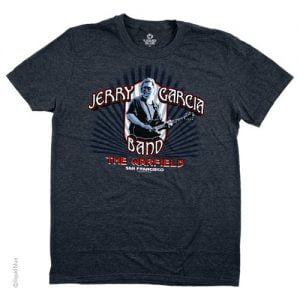 Jerry Garcia Warfield T-Shirt-0